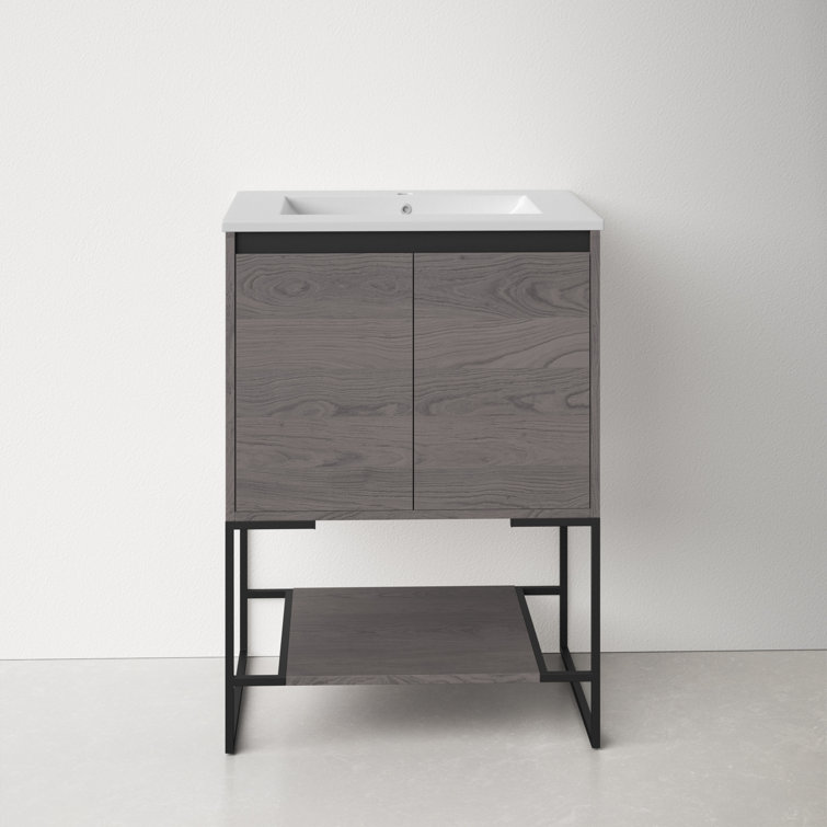 AllModern Fidela 24" Single Bathroom Vanity Set & Reviews Wayfair